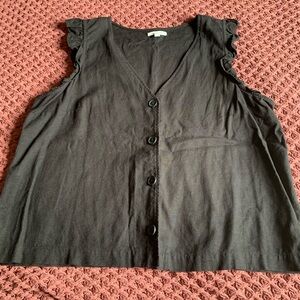 Maurices Linen Blouse